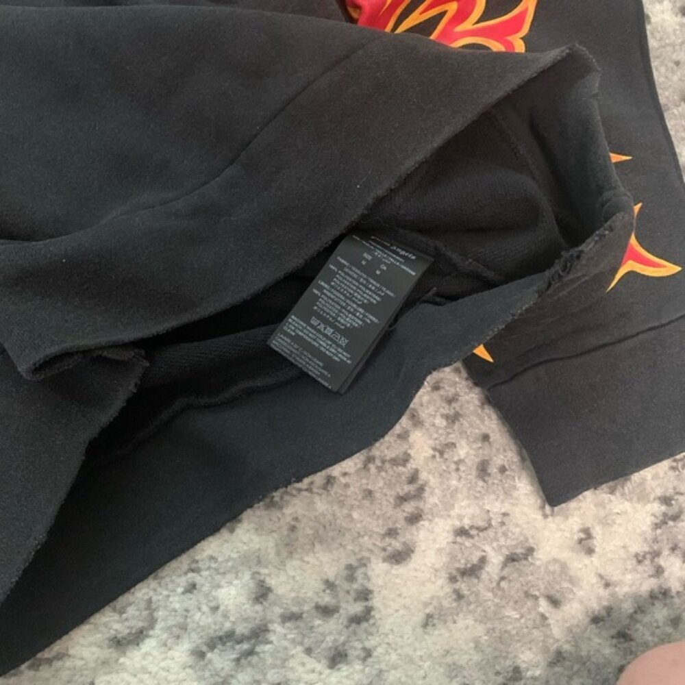 Palm Angels Fire Burning Hoodie Men’s Large, Medium, Small - Picture 3 of 4